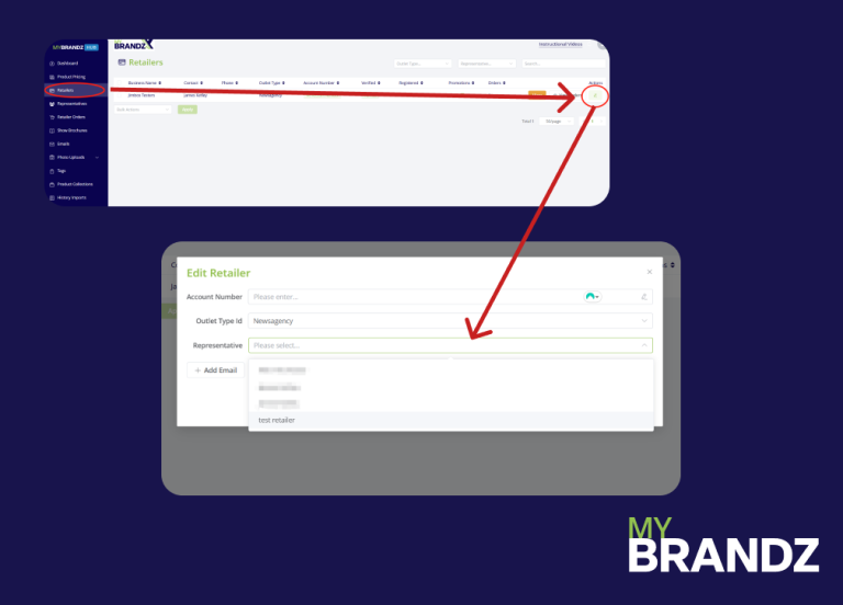 Assign Reps to Retailer