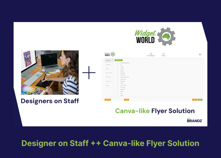 Designer on Staff ++ Canva-like Flyer Solution